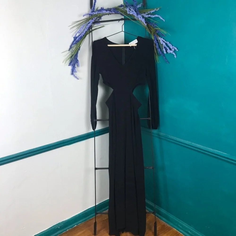 Wildfox cutout black maxi festival dress. - Picture 6 of 8